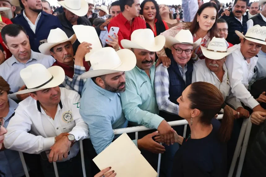 Presidenta Sheinbaum lanza programa para impulsar la producción de carne de calidad en el norte del país