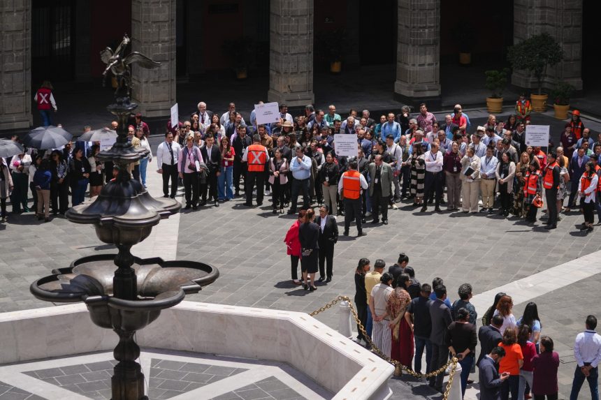 2025-09-19-Segundo-Simulacro-Nacional-2025-EV-02 Presidenta Claudia Sheinbaum encabeza el Segundo Simulacro Nacional 2025 en Palacio Nacional