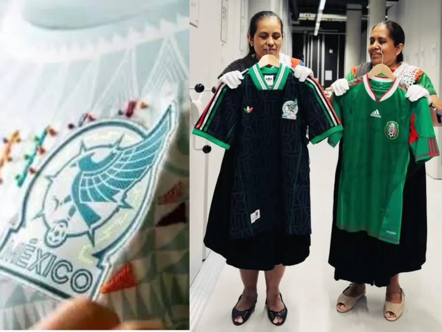 428ab8b3-3dd5-451f-ad5e-86362559fa60 Explotación laboral en Naupan, Puebla, en la producción del jersey alternativo de la Selección Mexicana por filial de Adidas