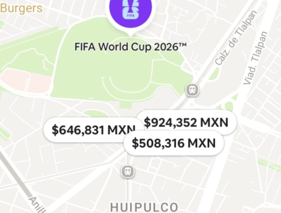 Incremento de hasta 900% en rentas de Airbnb en Ciudad Central por el Mundial