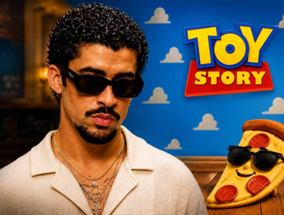 Bad Bunny se une al elenco de Toy Story 5 como “Pizza con Gafas de Sol”