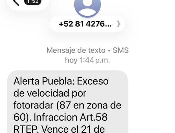 HIy58y7XUAA7z_I Alerta por nuevo fraude de “fotomultas” en Puebla