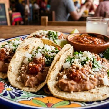 Tacos-de-frijol Los tacos de frijol: una opción nutritiva respaldada por la ciencia