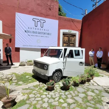 image-2-1 Vehículo eléctrico tlaxcalteca TT1, presentado como alternativa de movilidad urbana sustentable