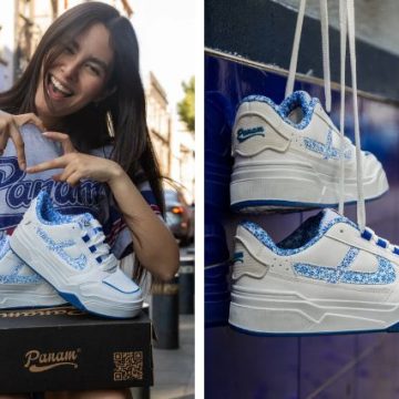 Panam lanza tenis de colección inspirados en la talavera poblana