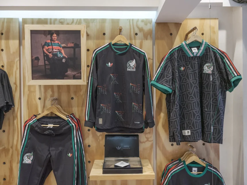 08int-worldcup-mexico-adidas-kctm-superJumbo No hubo explotación en la elaboración de las camisetas de la selección mexicana, según artesanas de Naupan