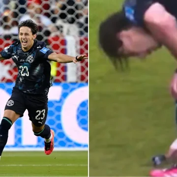17820045548142 Jugador paraguayo protagoniza polémica por reloj del árbitro en partido contra Turquía en Mundial 2026