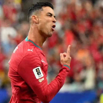 Cristiano Ronaldo hace historia al marcar en seis Mundiales distintos