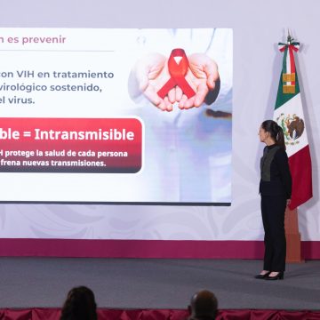México alcanza metas clave en tratamiento y control del VIH; proyecta eliminar el virus para 2030