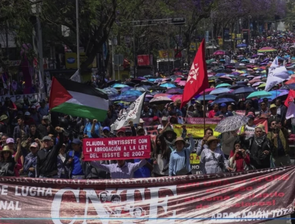 Megamarcha de la CNTE y colectivos el 11 de junio amenaza paralizar la Ciudad de México durante inauguración del Mundial 2026