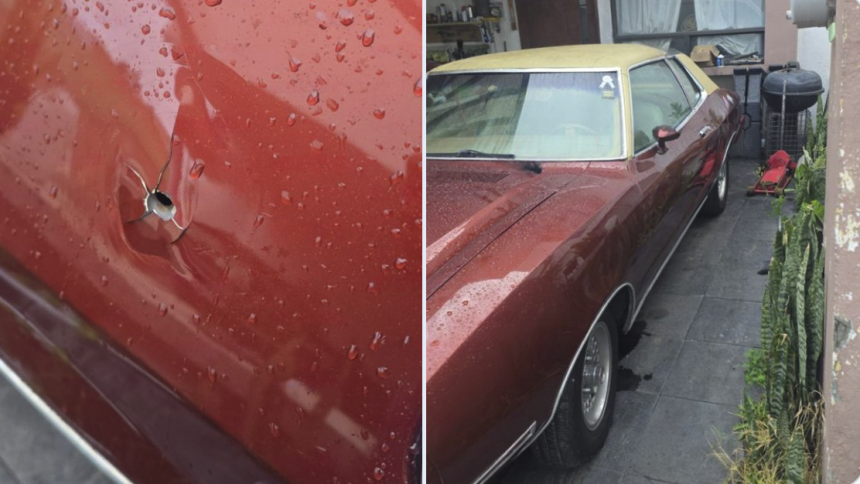 Tirador de la Atlixcáyotl realiza nuevo ataque; bala impacta cerca del tanque de gasolina