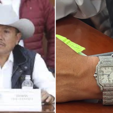 Diputado potosino porta reloj Cartier valuado en casi 20 mil dólares pese a baja participación legislativa
