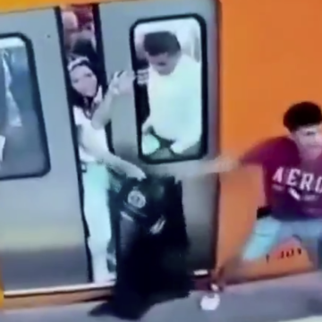 Pelea entre usuarios del Metro de la Ciudad de México genera preocupación por seguridad en el sistema