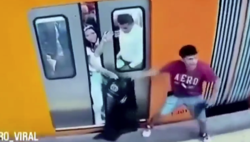 Pelea entre usuarios del Metro de la Ciudad de México genera preocupación por seguridad en el sistema