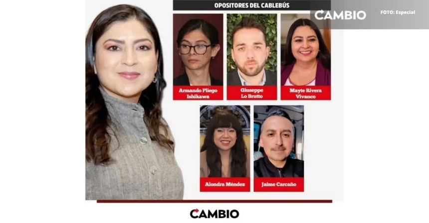 Alfiles de la ex alcaldesa Claudia Rivera detrás de ataques contra el Cablebús en Puebla