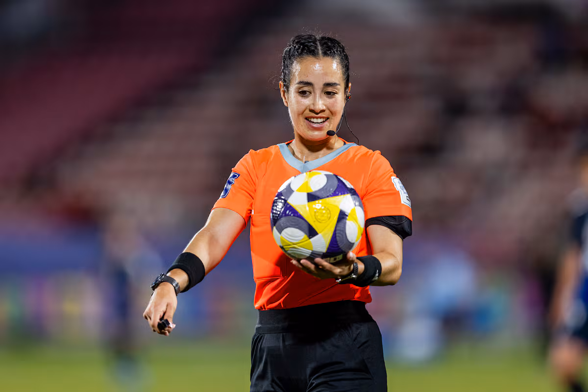 Katia Itzel García hará historia como árbitra central en el Mundial de Futbol 2026