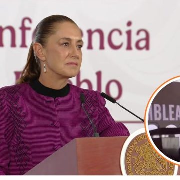 Sheinbaum reprende a diputada de Morena por comentarios contra Donald Trump
