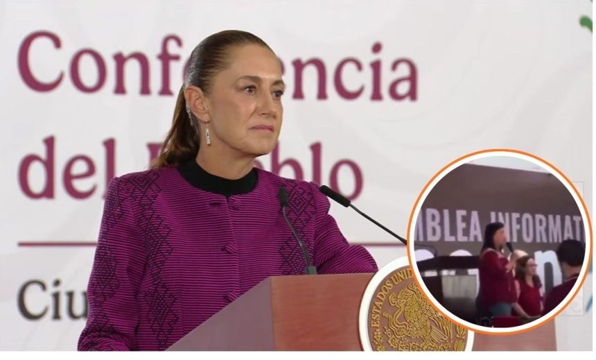 Sheinbaum reprende a diputada de Morena por comentarios contra Donald Trump