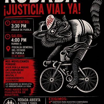 Asesinan a adulto mayor para robarle su bicicleta en Loma Linda, Puebla; convocan marcha