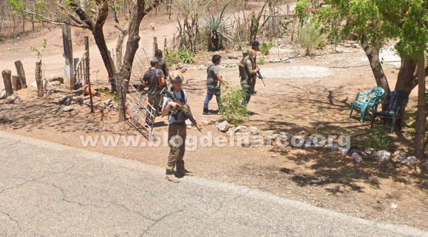 Vehículo de Google Street View registra presencia de sicarios del CJNG en carretera de Culiacán, Sinaloa