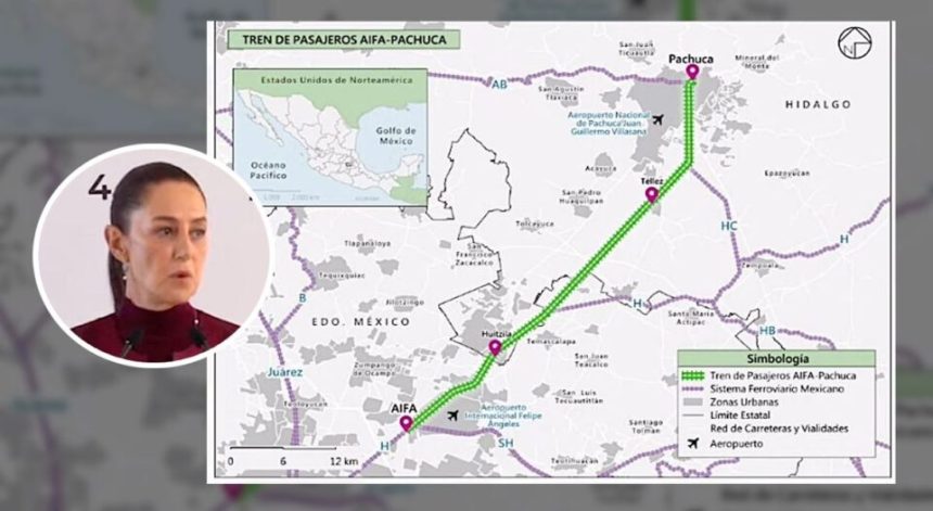 Gobierno federal expropiará 99 predios para construir el tren AIFA-Pachuca