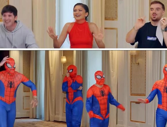 bd5cdb4a-0f21-447e-ab21-e425e6f85634_16-9-discover-aspect-ratio_default_1022878 Tom Holland participa disfrazado y pierde concurso de imitadores de Spider-Man con Zendaya como jueza
