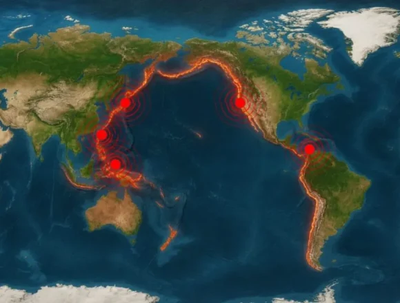 Cinco terremotos sacuden el Cinturón de Fuego del Pacífico en menos de 24 horas, sin riesgo para México