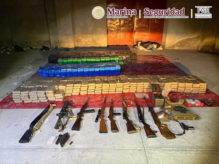 droga Golpe a la delincuencia organizada en Tlaxcala: aseguran cerca de una tonelada de cocaína