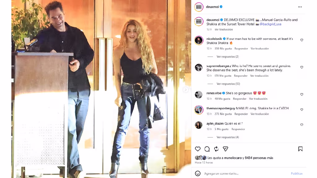 image-1 Shakira y Manuel García-Rulfo son captados juntos en Los Ángeles y generan especulaciones