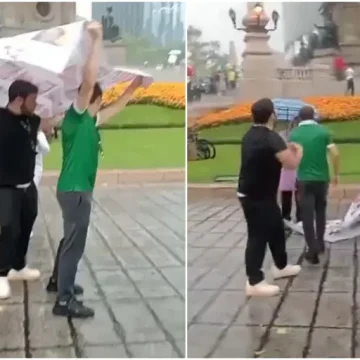 image-proxy Agresión a madres buscadoras y reportero en el Ángel de la Independencia tras partido inaugural del Mundial 2026
