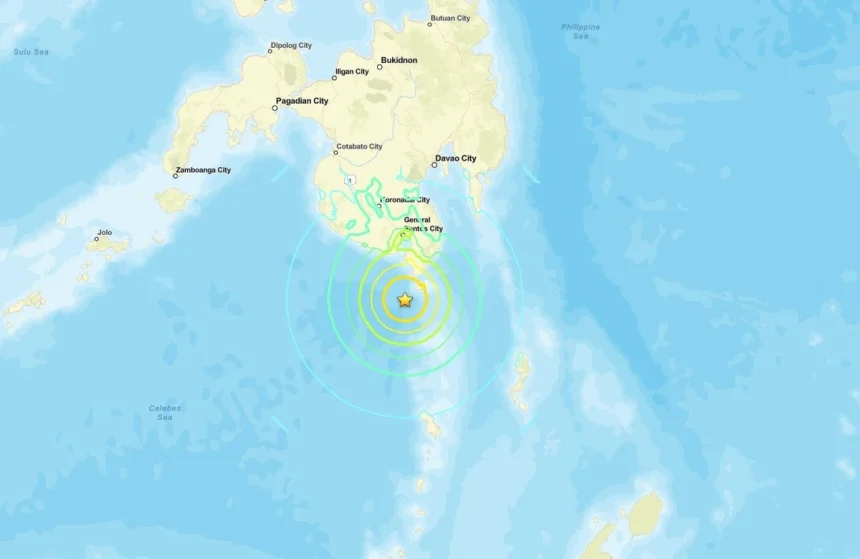 Sismo de magnitud 6.7 sacude Filipinas; es el tercero de alta intensidad en menos de un mes