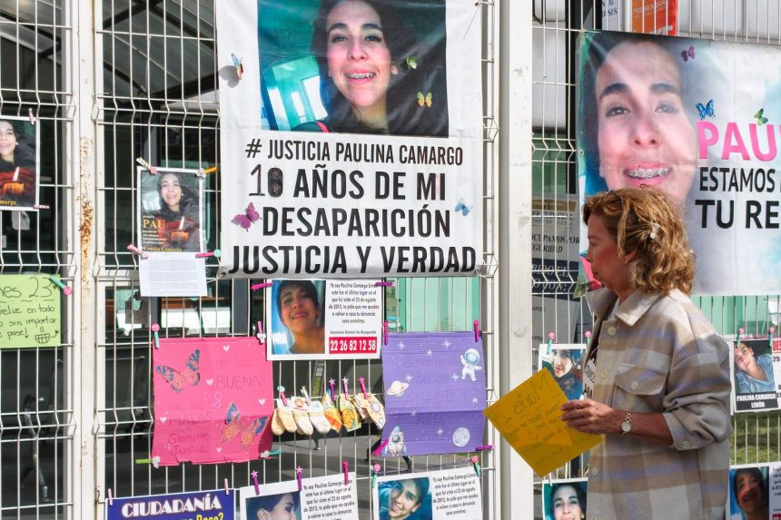 260713ORpaulinacamargo-7 José María Sosa declarado culpable por la desaparición de Paulina Camargo tras casi 11 años de proceso