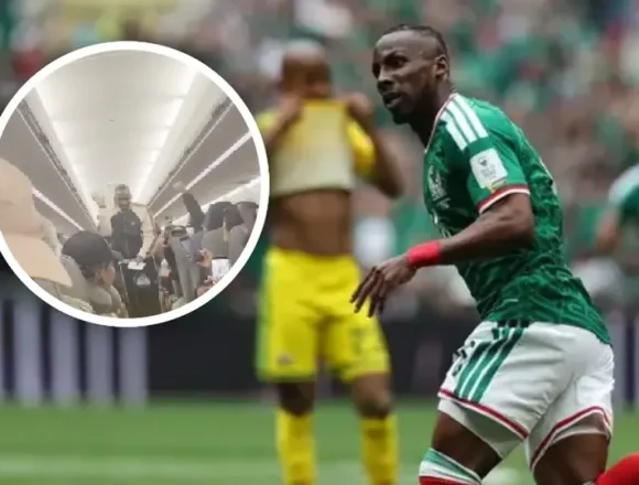 Julián Quiñones es ovacionado por pasajeros en vuelo comercial tras Mundial 2026
