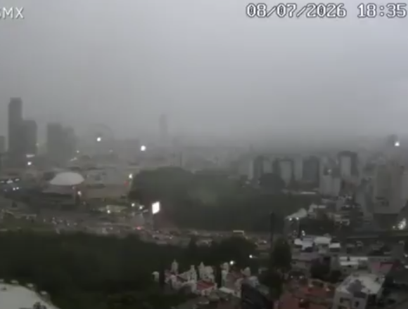Intensa lluvia afecta Puebla durante más de dos horas; se pronostican nuevas tormentas este jueves