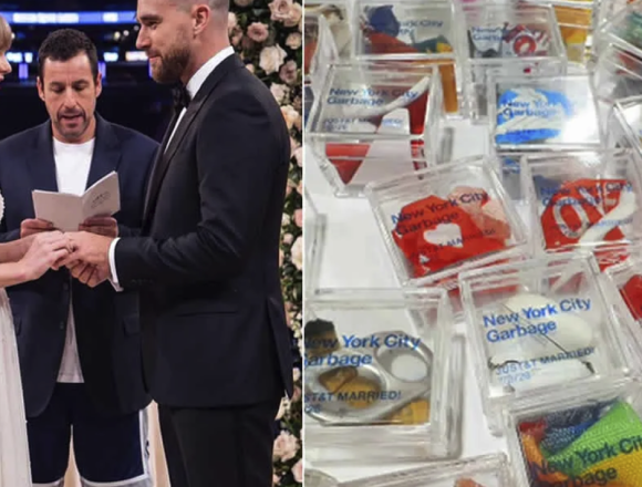 Fans de Taylor Swift adquieren objetos de la boda con Travis Kelce como recuerdos