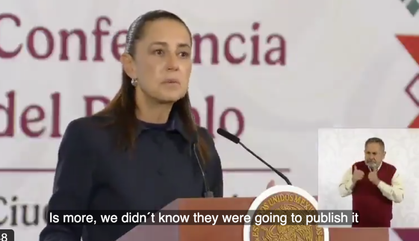 Sheinbaum ordena revisión del informe de la CNDH sobre el caso Ayotzinapa