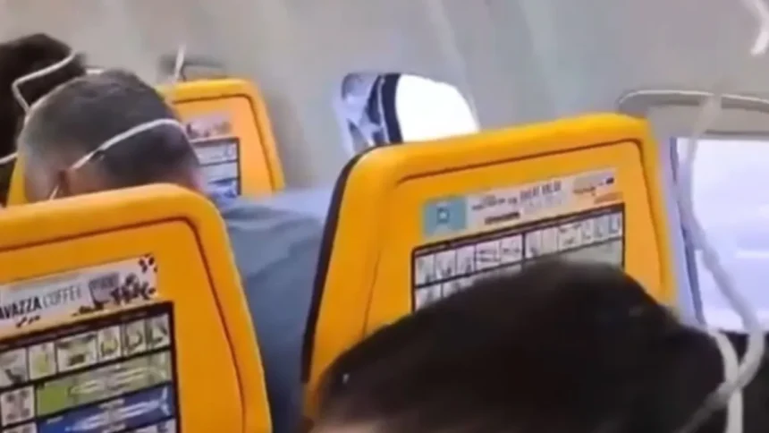 descarga-9 Pasajero queda parcialmente succionado tras desprendimiento de ventana en vuelo de Ryanair