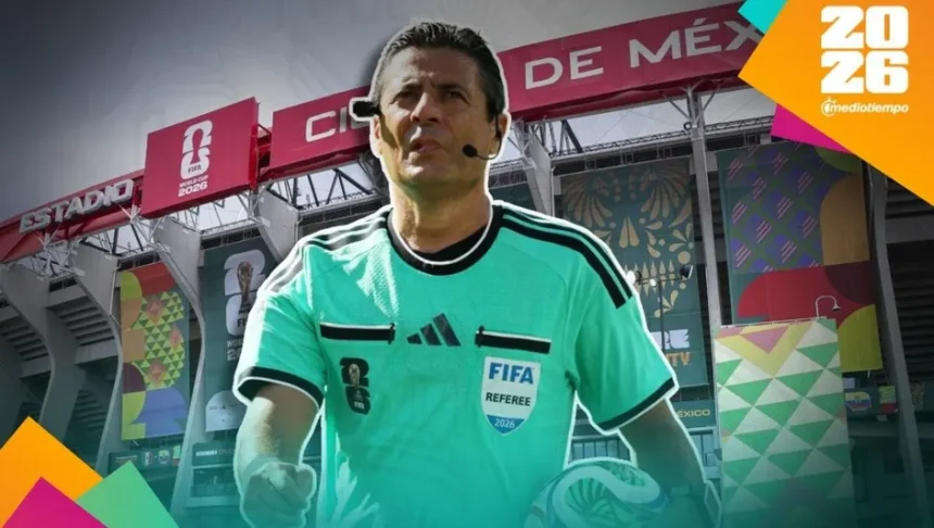 FIFA designa árbitro para el México vs Inglaterra en la Copa del Mundo 2026