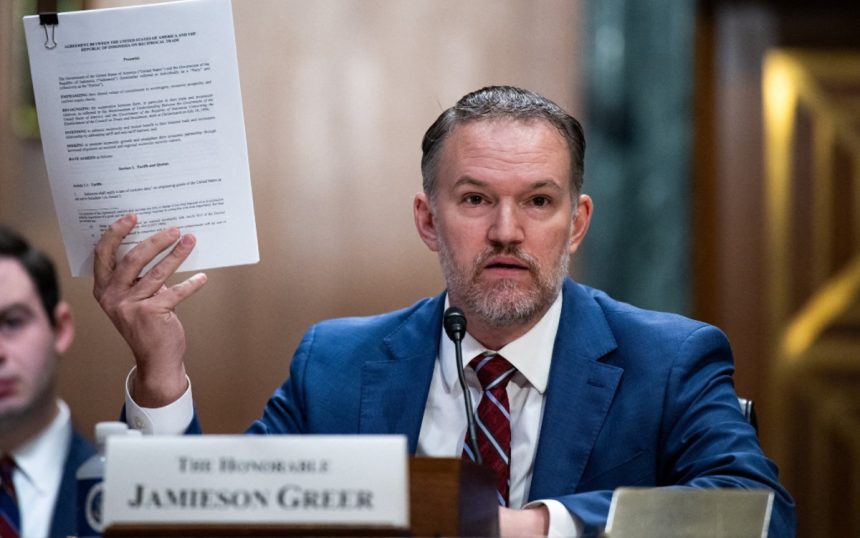 jameson-greer-representante-comercial-de-estados-unidos Greer advierte que la renovación del T-MEC depende de la cooperación total de México
